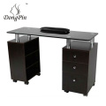 black manicure table for spa